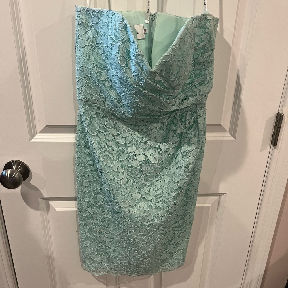 David’s Bridal Formal Mini Dress Size 8